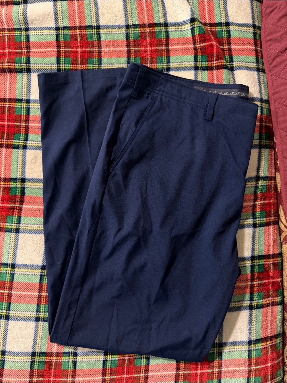 bcg Men's Navy Blue Dress Pants